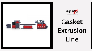 Gasket Extrusion Line | Apex Makina