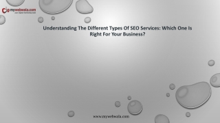 SEO Services - Mywebwala