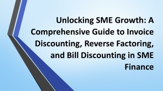 Unlocking SME Growth: A Comprehensive Guide