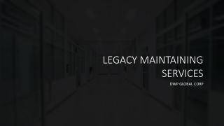 Legacy Maintaining Service Provider In The USA | RPA Developers