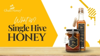 Single hive honey from Wild honey hunters