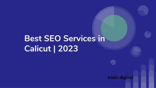 Best SEO Services in Calicut | 2023