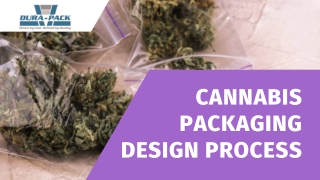 Cannabis Packaging Design Process