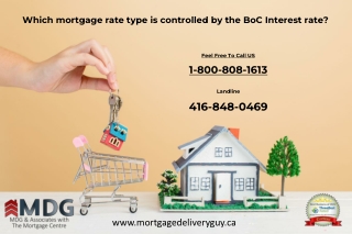 Which mortgage rate type is controlled by the BoC Interest rate? - Mortgage Deli