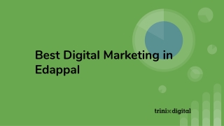 Best Digital Marketing in Edappal