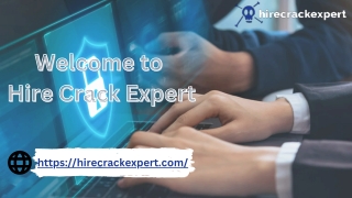 Hire Crack Expert Team