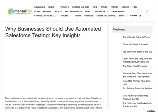 Why Businesses Should Use Automated Salesforce Testing Key Insights