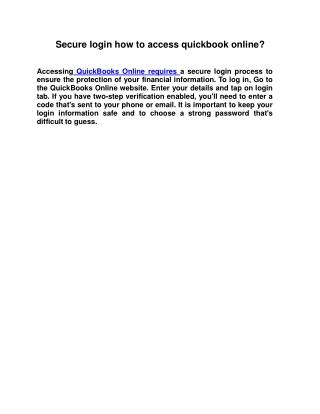 quickbook-online