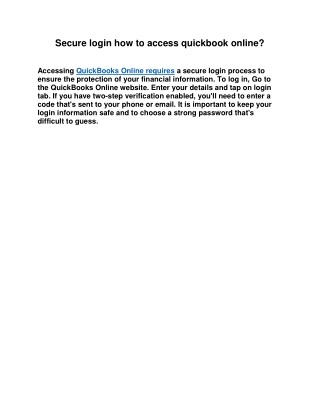 quickbook-online