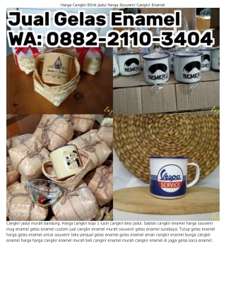 ౦882·2II౦·౩4౦4 (WA) Gelas Enamel Murah Surabaya Jual Cangkir Enamel