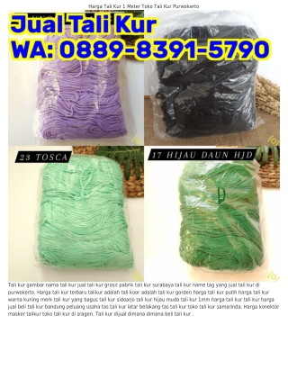 Ô88ᑫ~8Зᑫ1~57ᑫÔ (WA) Tali Kur Merah Dan Kuning Tali Koor Grosir