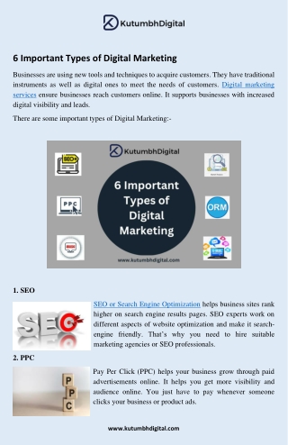 6-Important-Types-of-Digital-Marketing-KutumbhDigital