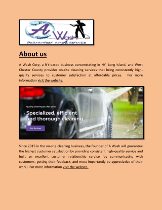 Mobile truck wash NYC