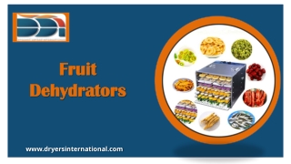 Fruit Dehydrators