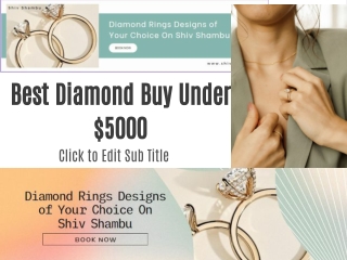 Best Diamond Buy Under $5000
