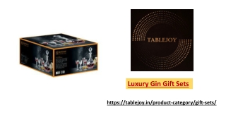 Luxury Gin Gift Sets