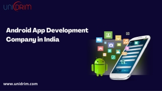 Android App Development Company in India