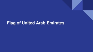 Flag of United Arab Emirates