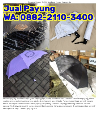 O882–2llO–3ᏎOO (WA) Payung Lipat 3 Souvenir Pernikahan Payung Murah Surabaya