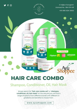 Buy Hair Care Combo @ 1200 INR Only - AyuShoppee.com