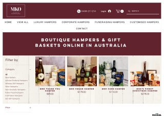 Buy Boutique Hampers Online in Australia