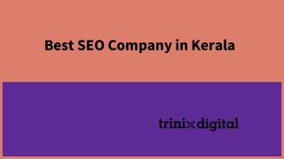 Best SEO Company in Kerala