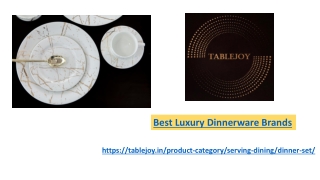 Best Luxury Dinnerware Brands