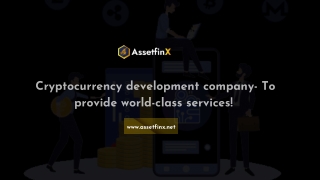 Cryptocurrency development company- To provide world-class services!
