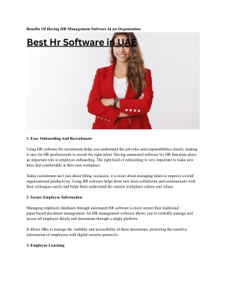 Best Hr Software in UAE