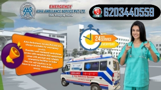 Get Ambulance Service with emergency equipment |ASHA