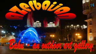 Azerbaijan14, Baku - an outdoor art gallery2