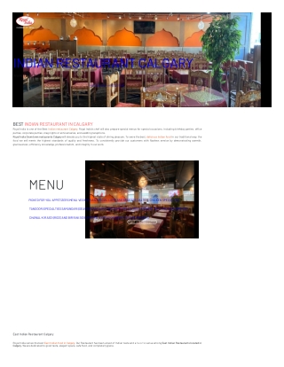 Indian restaurant Calgary, Dinner Buffet Restaurants Calgary