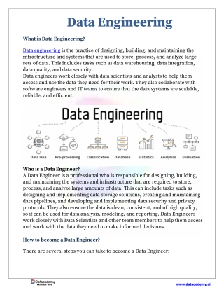 Data Engineering