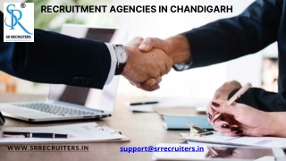 Recruitment Agencies in Chandigarh