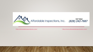 Home Inspector Morganton, NC