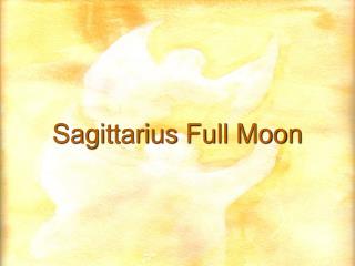 Sagittarius Full Moon