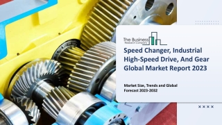 Speed Changer, Industrial High-Speed Drive, And Gear