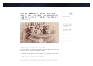 Has Kazakhstan Caught Fire or Why is This CountryHas Kazakhstan Caught Fire or W