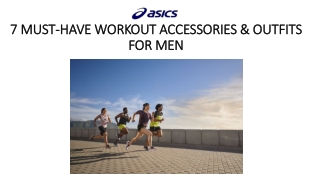 7 MUST-HAVE WORKOUT ACCESSORIES & OUTFITS FOR MEN