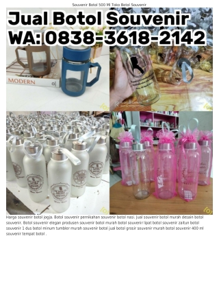 ౦8౩8.౩6I8.ᒿIԿᒿ (WA) Botol Minum Souvenir Murah Botol Souvenir 2023