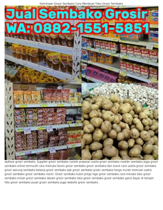 Ö88ᒿ–1551–5851 (WA) Grosir Sembako Harga Murah Grosir Sembako Termurah Terdekat