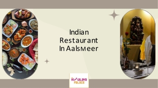 Indian Restaurant In Aalsmeer