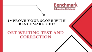 Benchmark Education PPT