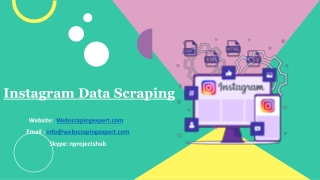 Instagram Data Scraping