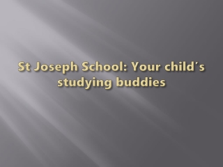 st joseph article ppt