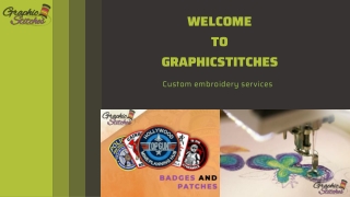 The 3 finest benefits of choosing the custom embroidery services