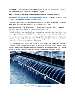 Competitors in Wastewater Treatment Equipment Market - Ken Research