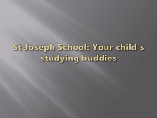 st joseph article ppt