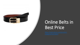 Online Belts in Best Price