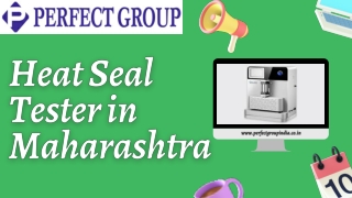 Heat Seal Tester in Maharashtra | Perfectgroupindia